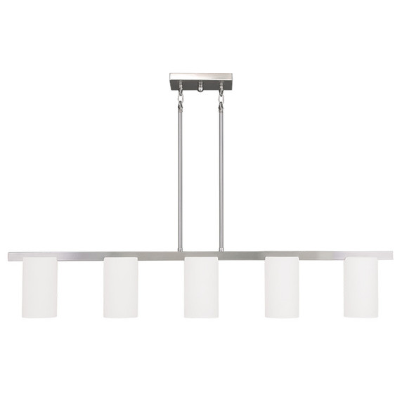 Linear/Island 4 Light + by Livex Lighting ( 107 | 1327-91 Astoria ) 