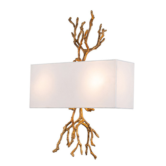 Sconces Drum Shade by Lucas + McKearn ( 175 | SC7390G-2 Coral ) 