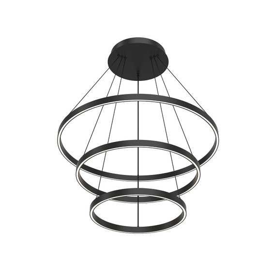 Pendants Ring/Halo by Kuzco Lighting ( 347 | CH87932-BK Cerchio ) 