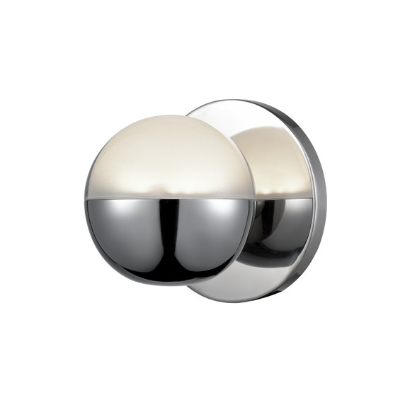 Sconces Single Glass by Kuzco Lighting ( 347 | WS47305-CH Pluto ) 