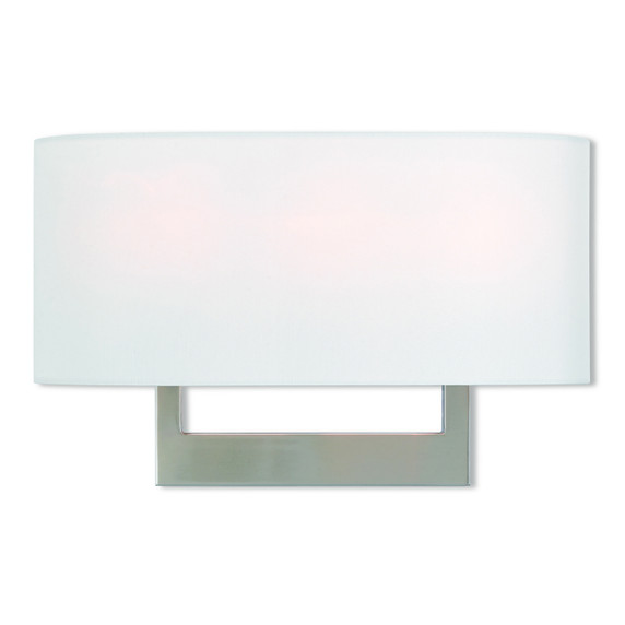 Sconces Drum Shade by Livex Lighting ( 107 | 42402-91 ADA Wall Sconces ) 