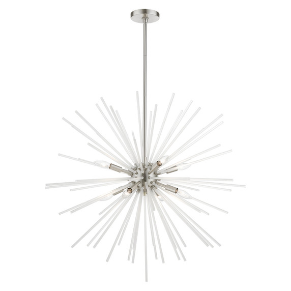 Large Chandeliers Starburst by Livex Lighting ( 107 | 48828-91 Uptown ) 