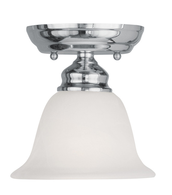 Semi-Flush Mts. Glass Down by Livex Lighting ( 107 | 1350-05 Essex ) 