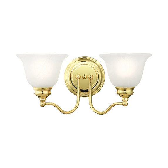 Bathroom Fixtures Two Lights by Livex Lighting ( 107 | 1352-02 Essex ) 