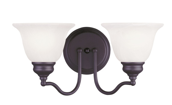 Bathroom Fixtures Two Lights by Livex Lighting ( 107 | 1352-07 Essex ) 