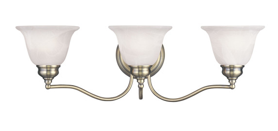 Bathroom Fixtures Three Lights by Livex Lighting ( 107 | 1353-01 Essex ) 