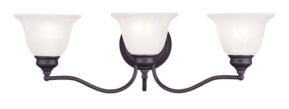 Bathroom Fixtures Three Lights by Livex Lighting ( 107 | 1353-07 Essex ) 