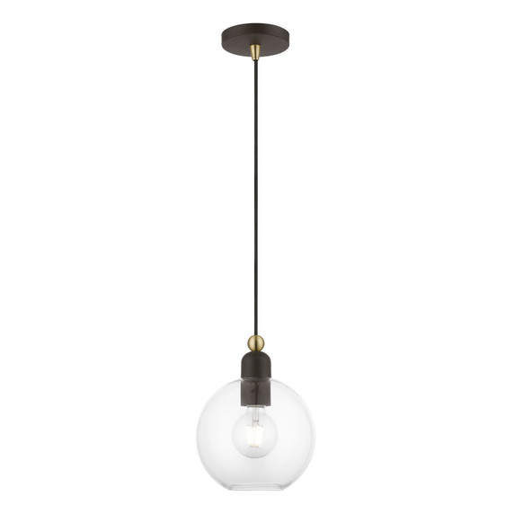 Mini Pendants Cable by Livex Lighting ( 107 | 48972-07 Downtown ) 