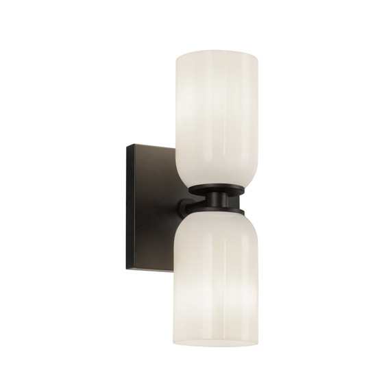 Sconces Double Glass by Kuzco Lighting ( 347 | WS57712-BK/GO Nola ) 