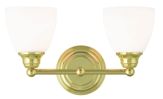 Bathroom Fixtures Two Lights by Livex Lighting ( 107 | 13662-02 Somerville ) 