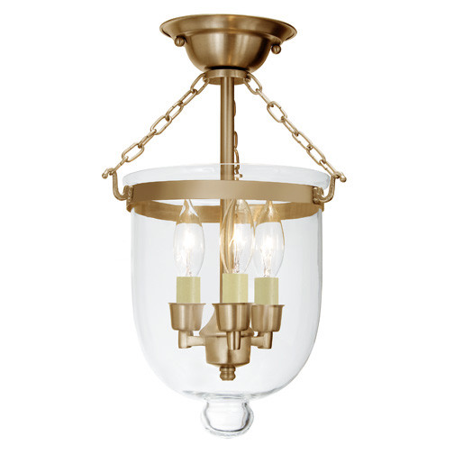Semi-Flush Mts. Bowl Style by JVI Designs ( 261 | 1015-10 Hundi ) 