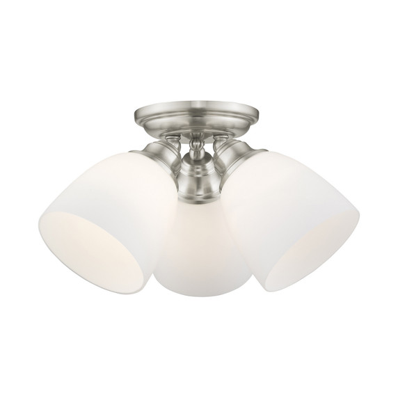 Flush Mounts Cage Style by Livex Lighting ( 107 | 13664-91 Somerville ) 