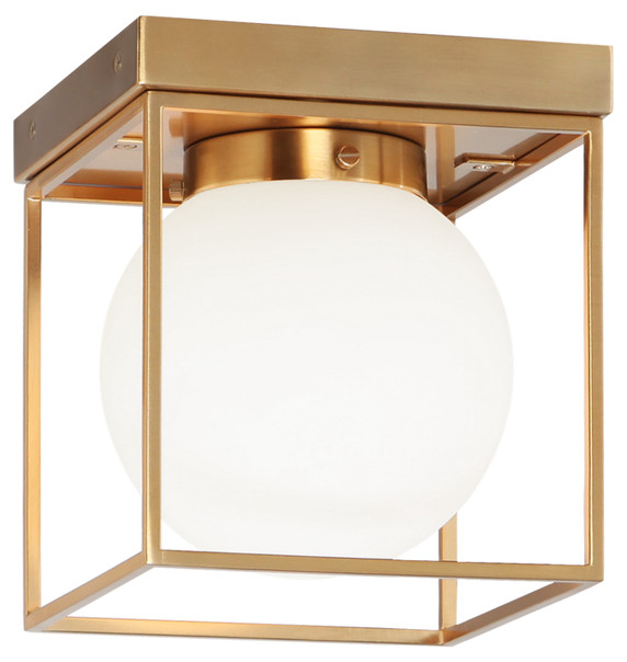 Flush Mounts Cage Style by Matteo Lighting ( 423 | X03801AG Squircle ) 