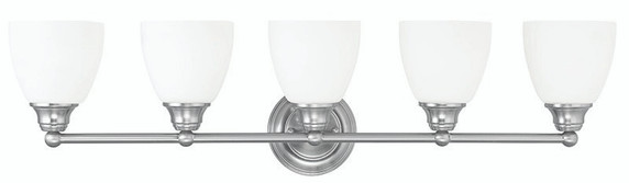Bathroom Fixtures Five+Lights by Livex Lighting ( 107 | 13665-91 Somerville ) 