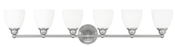 Bathroom Fixtures Five+Lights by Livex Lighting ( 107 | 13666-91 Somerville ) 