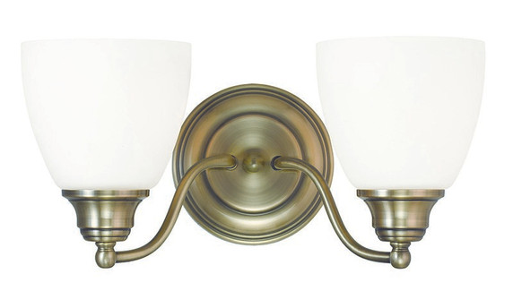 Bathroom Fixtures Two Lights by Livex Lighting ( 107 | 13672-01 Somerville ) 