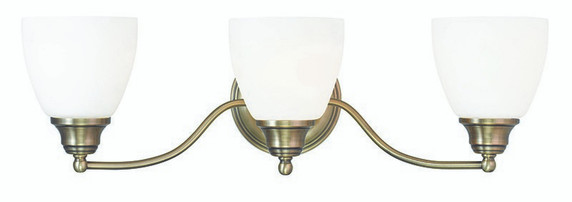 Bathroom Fixtures Three Lights by Livex Lighting ( 107 | 13673-01 Somerville ) 