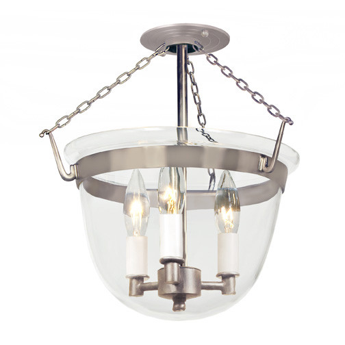 Semi-Flush Mts. Bowl Style by JVI Designs ( 261 | 1153-17 McLean ) 