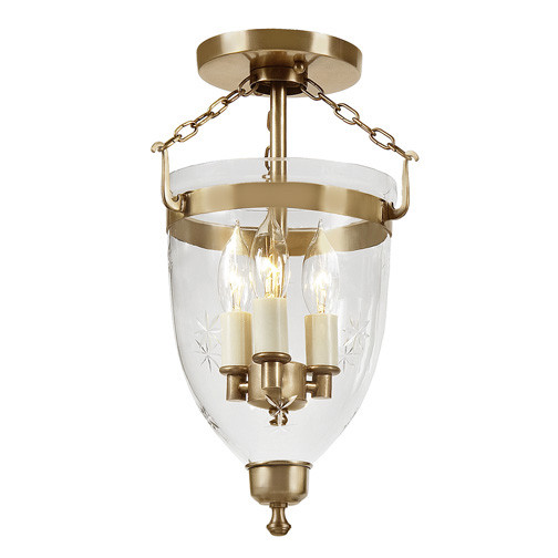 Semi-Flush Mts. Bowl Style by JVI Designs ( 261 | 1166-10 Danbury ) 