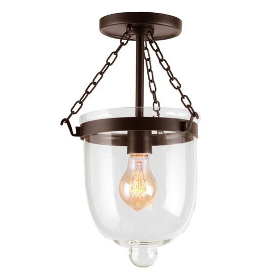 Semi-Flush Mts. Bowl Style by JVI Designs ( 261 | 1191-08 Hundi ) 