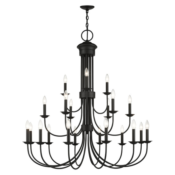 Large Chandeliers Candle by Livex Lighting ( 107 | 42688-04 Estate ) 