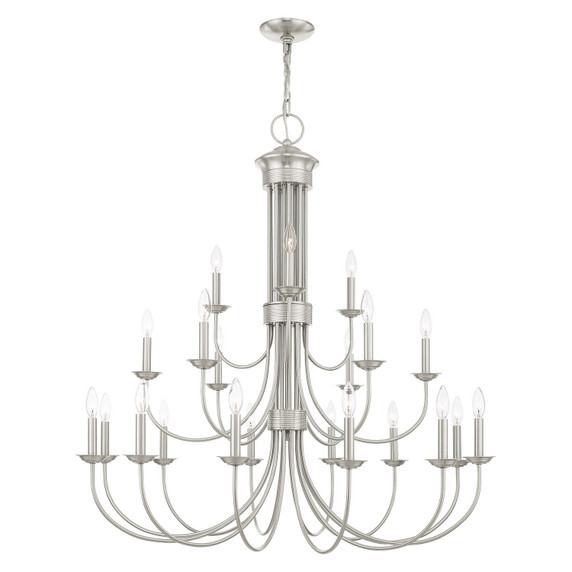 Large Chandeliers Candle by Livex Lighting ( 107 | 42688-91 Estate ) 