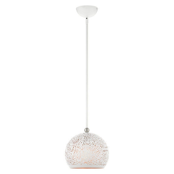 Mini Pendants Metal Shade by Livex Lighting ( 107 | 49181-03 Charlton ) 