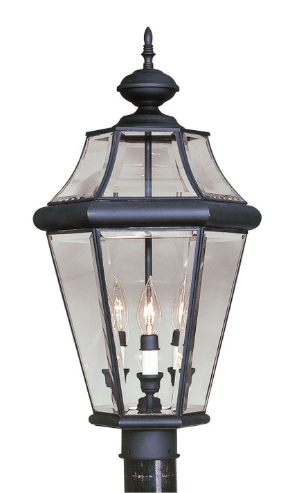 Exterior Post/Pier Head by Livex Lighting ( 107 | 2364-04 Georgetown ) 