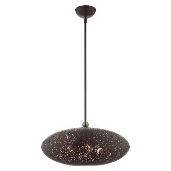 Pendants Metal Shade by Livex Lighting ( 107 | 49185-07 Charlton ) 