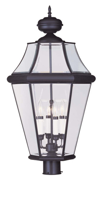 Exterior Post/Pier Head by Livex Lighting ( 107 | 2368-07 Georgetown ) 