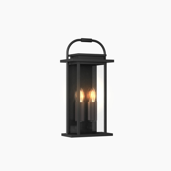 Exterior Wall Mount by Lighting One E ( 159 | V1-28804MB Remington ) 