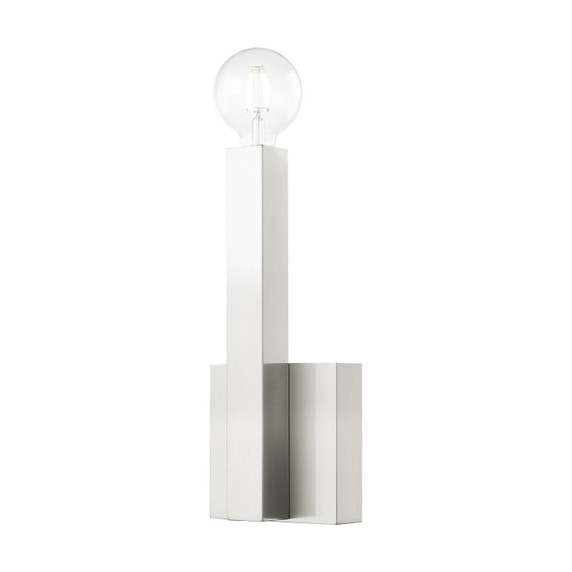 Sconces Single Candle by Livex Lighting ( 107 | 49211-91 Solna ) 