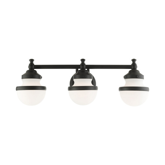 Bathroom Fixtures Three Lights by Livex Lighting ( 107 | 5713-04 Oldwick ) 