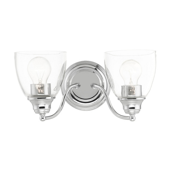 Bathroom Fixtures Two Lights by Livex Lighting ( 107 | 15132-05 Montgomery ) 