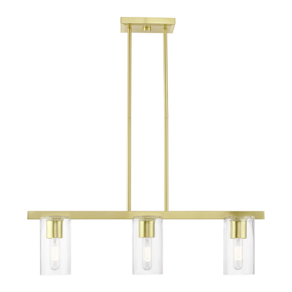 Linear/Island 4 Light + by Livex Lighting ( 107 | 49273-12 Clarion ) 