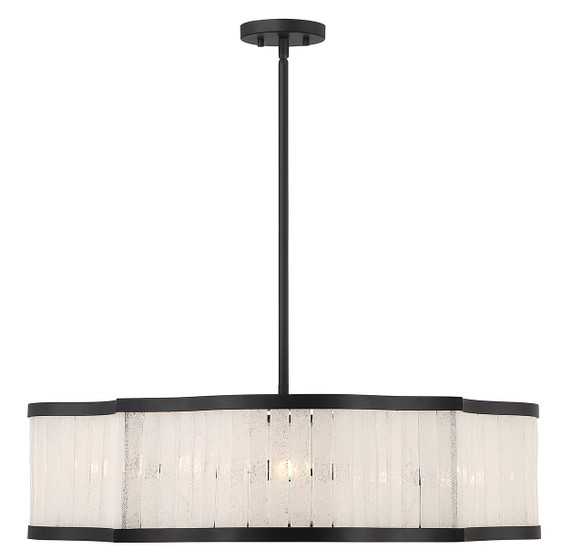 Mid. Chandeliers Glass Down by Lighting One E ( 159 | V6-L7-2901-8-89 Parkside ) 