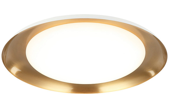 Flush Mounts Glass Down by Matteo Lighting ( 423 | M12218WHAG Lalonde ) 