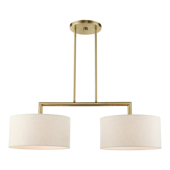 Linear/Island 2 Light Bar by Livex Lighting ( 107 | 49292-01 Monroe ) 