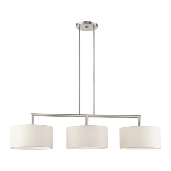 Linear/Island 3 Light Bar by Livex Lighting ( 107 | 49293-91 Meridian ) 