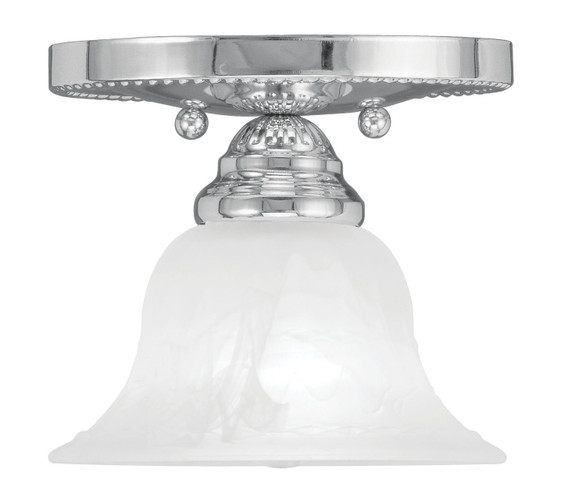 Semi-Flush Mts. Glass Down by Livex Lighting ( 107 | 1530-05 Edgemont ) 