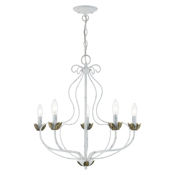 Mid. Chandeliers Candle by Livex Lighting ( 107 | 42905-60 Katarina ) 