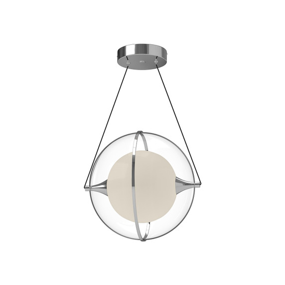 Mini Pendants Glass Down by Kuzco Lighting ( 347 | PD76712-CH Aries ) 