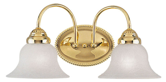 Bathroom Fixtures Two Lights by Livex Lighting ( 107 | 1532-02 Edgemont ) 