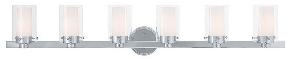 Bathroom Fixtures Five+Lights by Livex Lighting ( 107 | 15456-05 Manhattan ) 