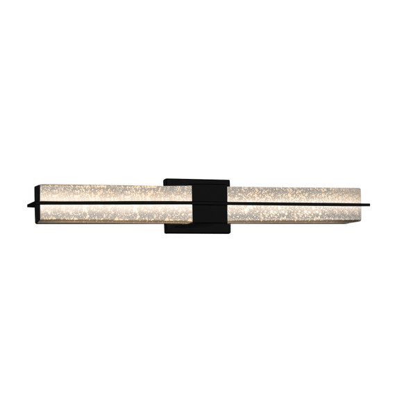 Bathroom Fixtures Cylindrical / Linear by Justice Designs ( 102 | FSN-9055-MROR-MBLK Fusion ) 