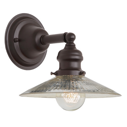 Sconces Single Glass by JVI Designs ( 261 | 1210-08 S1-SR Union Square ) 
