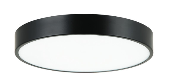 Flush Mounts Slimline/Low Profile by Matteo Lighting ( 423 | M13702BK Plato ) 
