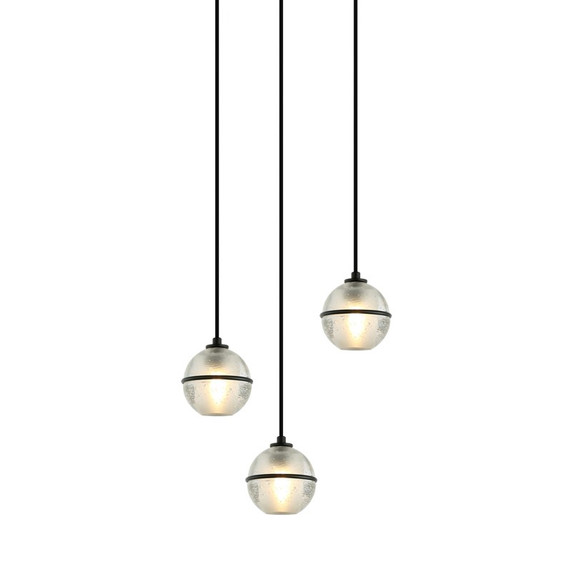 Mini Chandeliers Multi-Port/Cascade by Matteo Lighting ( 423 | C33103MB Misty ) 