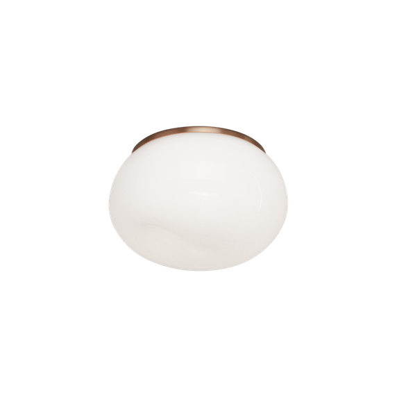 Flush Mounts Bowl Style by Matteo Lighting ( 423 | M14001AGOP Gelasin ) 