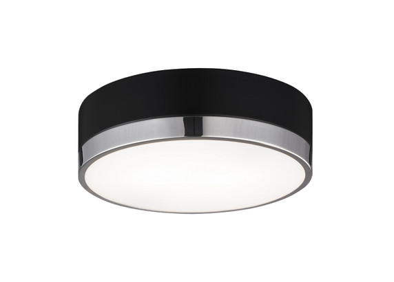 Flush Mounts Glass Down by Matteo Lighting ( 423 | M14302BKCH Trydor ) 